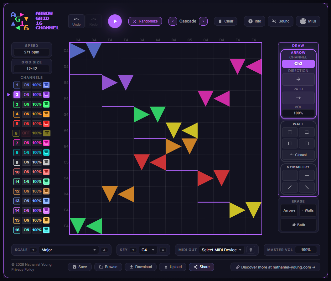 AG16 rebuilt desktop interface