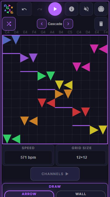 AG16 rebuilt mobile interface
